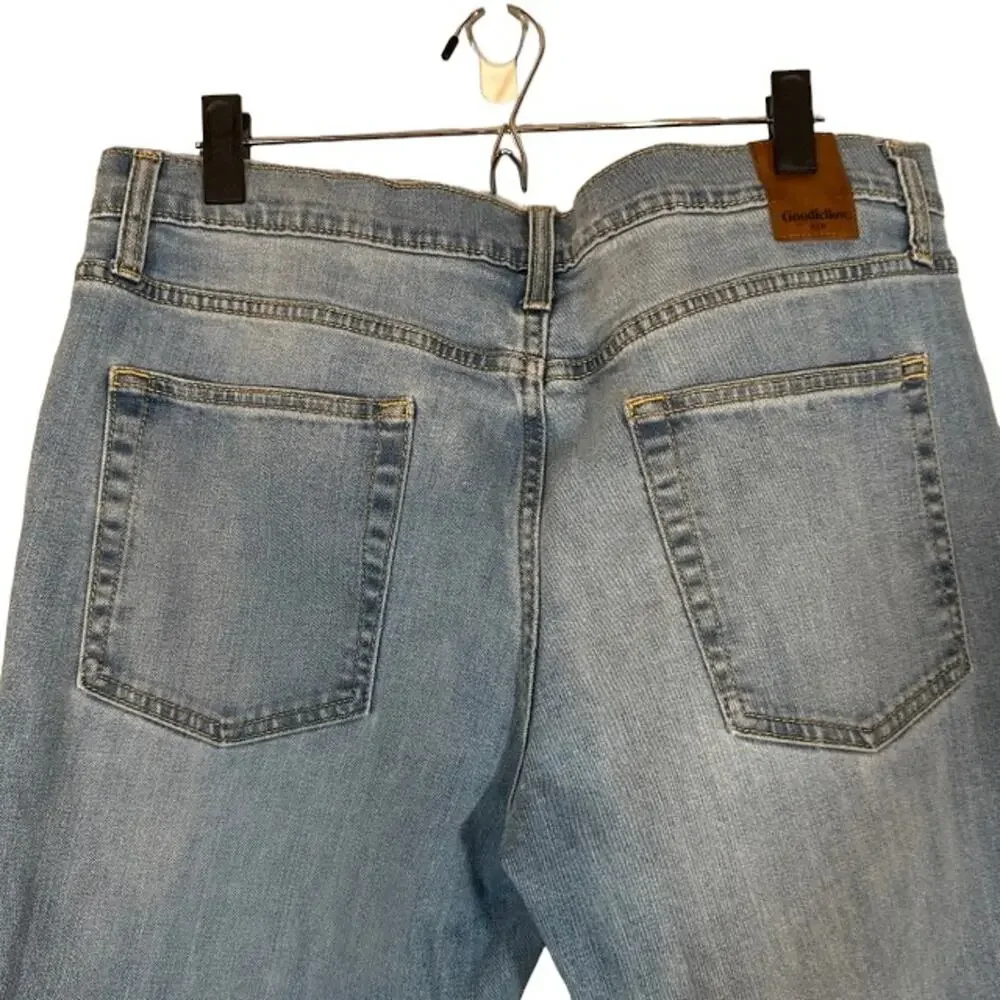 Goodfellow & Co. Men’s Blue Straight Leg Total Flex Relaxed Denim Jeans Sz 36x30